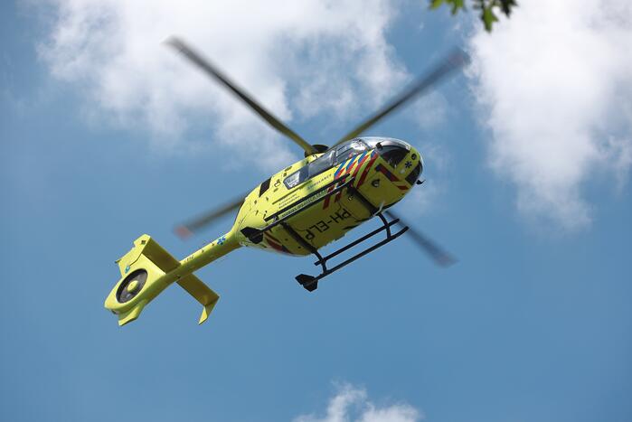 Weg afgesloten na ernstig ongeval