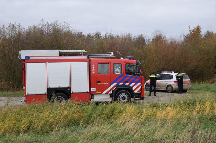 Vermoedelijk afval wietteelt gevonden in natuurgebied