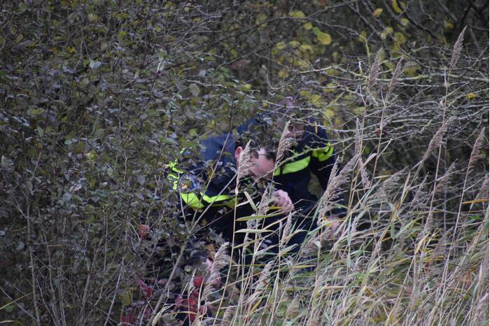 Vermoedelijk afval wietteelt gevonden in natuurgebied