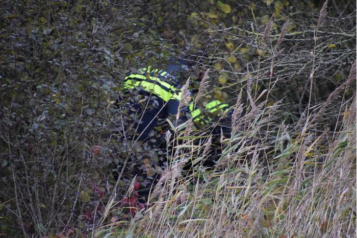 Vermoedelijk afval wietteelt gevonden in natuurgebied