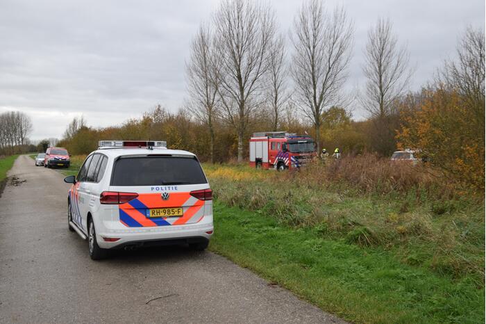 Vermoedelijk afval wietteelt gevonden in natuurgebied