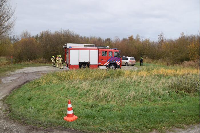 Vermoedelijk afval wietteelt gevonden in natuurgebied