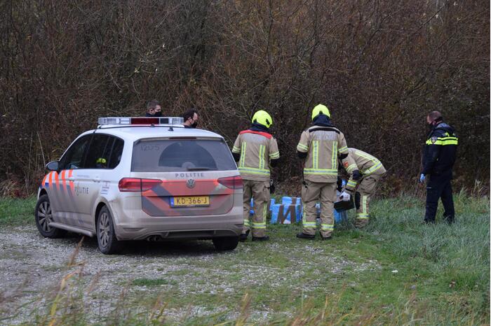 Vermoedelijk afval wietteelt gevonden in natuurgebied