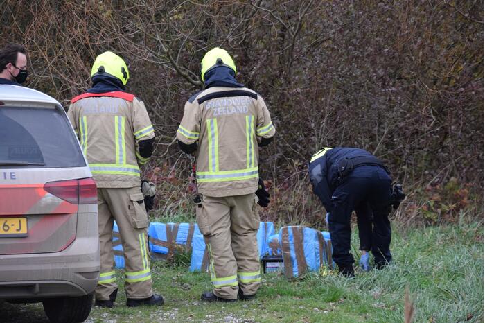 Vermoedelijk afval wietteelt gevonden in natuurgebied