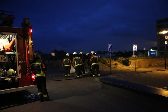 Wederom brand in een container