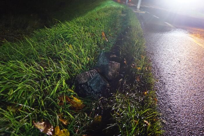 Brand in schoorsteen van woning