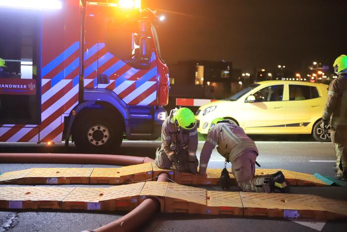 Grote brand verwoest kringloopwinkel