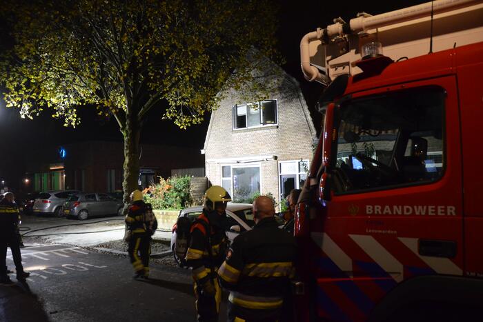 Flinke brand in woning