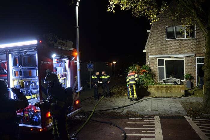 Flinke brand in woning