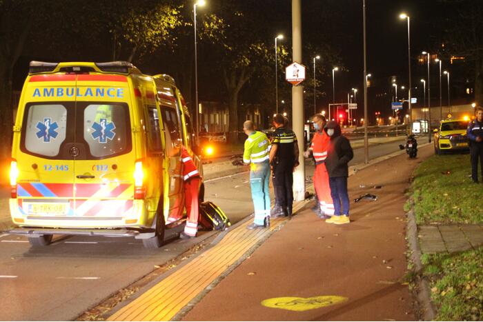 Zwaargewonde bij ernstig ongeval, mogelijk straatrace