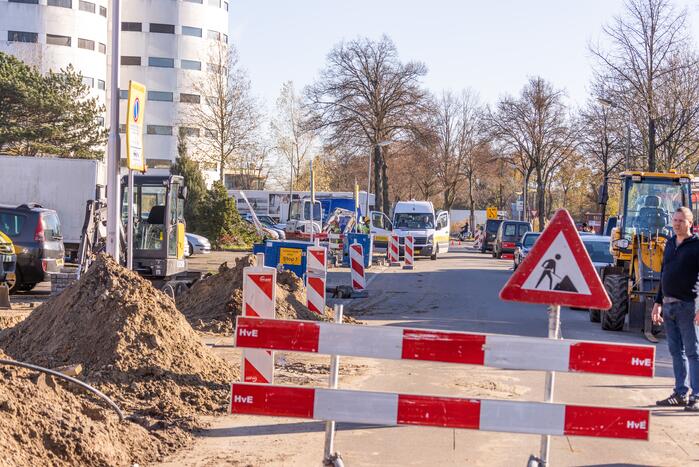 Gasleiding geraakt bij graafwerkzaamheden in de Isselt