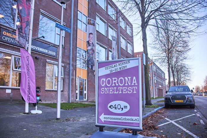Eerste corona-opleidingstestlocatie geopend