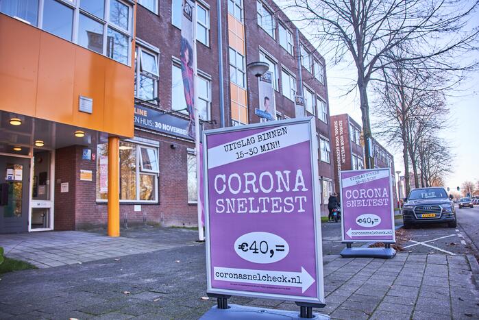 Eerste corona-opleidingstestlocatie geopend