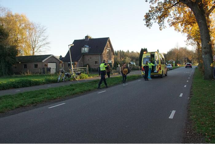 Fietser gewond bij aanrijding tussen fietsers