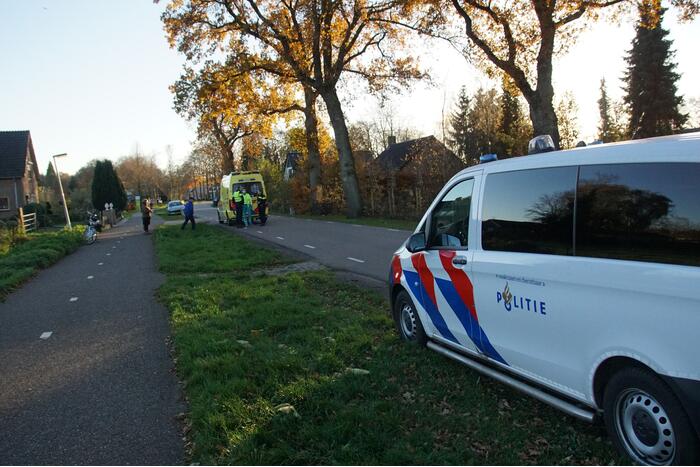 Fietser gewond bij aanrijding tussen fietsers