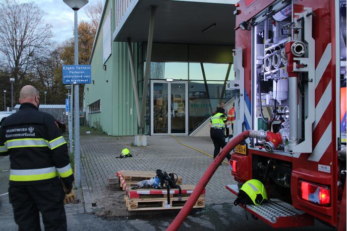 Brand bij Newasco Van Houten