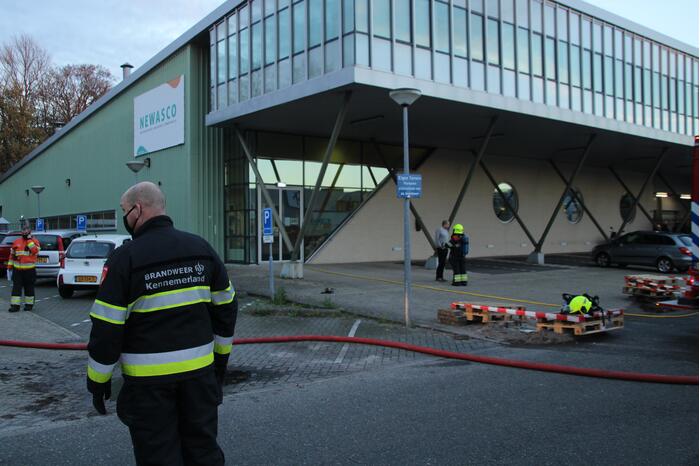 Brand bij Newasco Van Houten