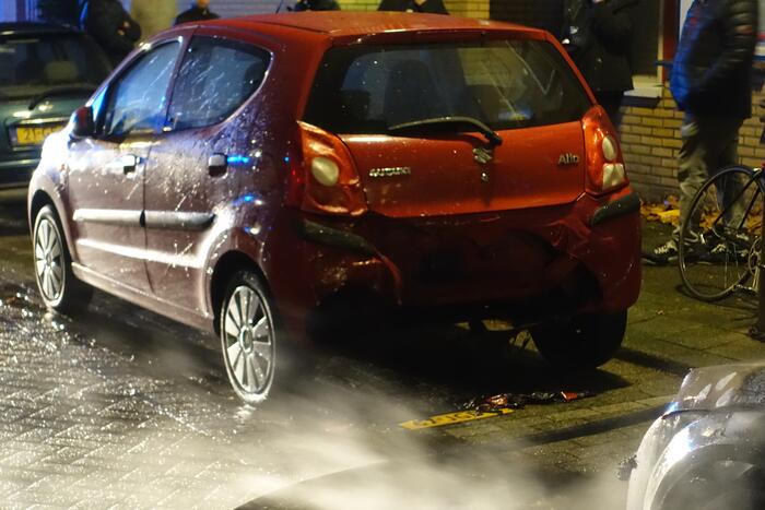 Auto volledig verwoest door brand