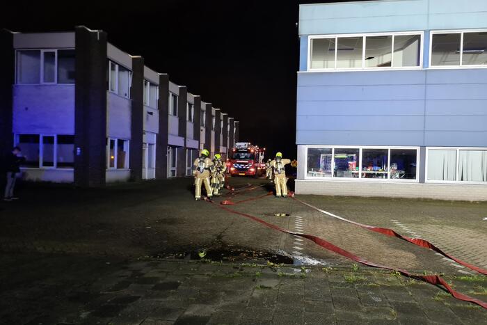 Flinke brand in industriegebouw