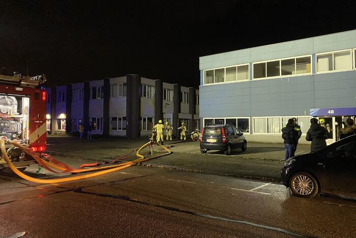 Flinke brand in industriegebouw