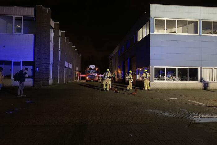 Flinke brand in industriegebouw