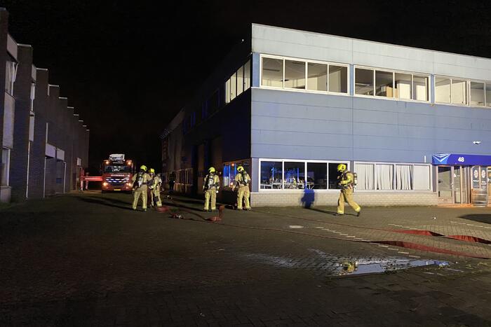 Flinke brand in industriegebouw