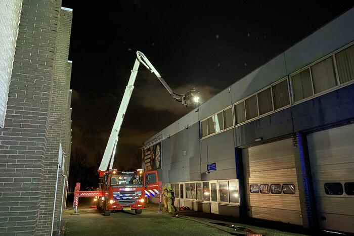Flinke brand in industriegebouw