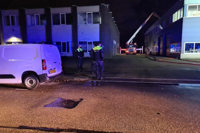 Flinke brand in industriegebouw