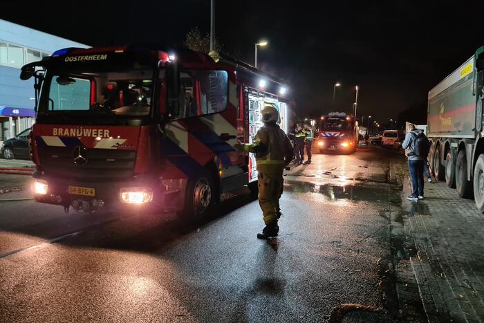 Flinke brand in industriegebouw