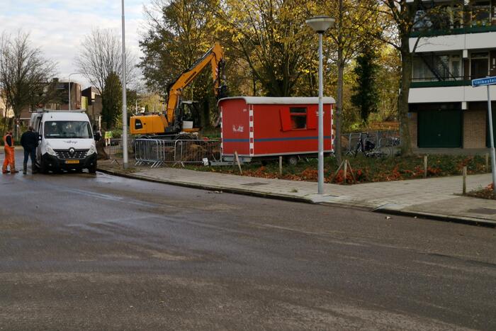 De Steinen zonder water door leidingbreuk