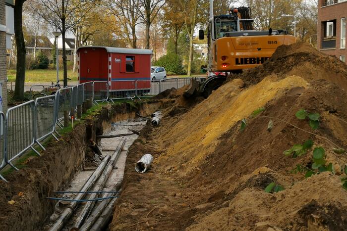 De Steinen zonder water door leidingbreuk