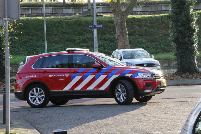 Gebied afgezet na incident