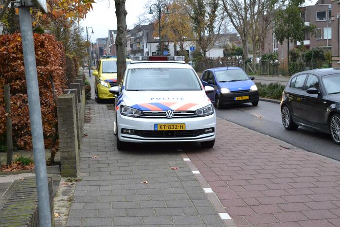 Traumahelikopter landt voor incident