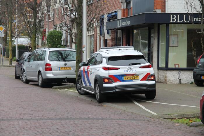 Ongeval tussen personenauto en scootmobiel