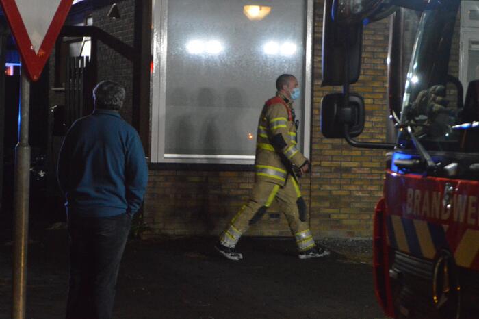 Brand in woning door vuurwerk