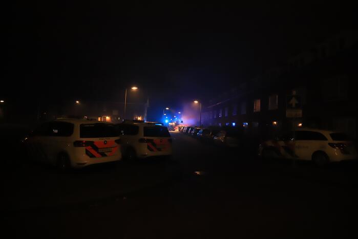 Auto volledig uitgebrand