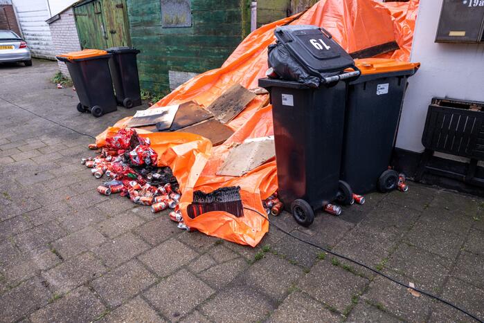 Woning onbewoonbaar na brand