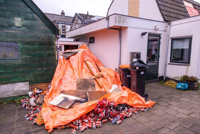 Woning onbewoonbaar na brand