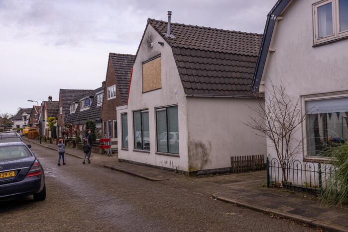 Woning onbewoonbaar na brand
