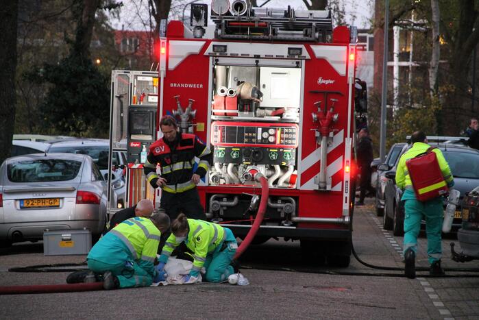 Gewonde bij uitslaande brand in flat