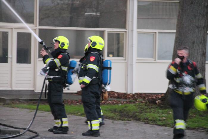 Gewonde bij uitslaande brand in flat