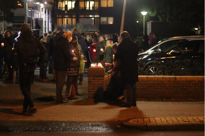 Protest tegen overplaatsing Irakees gezin uit azc