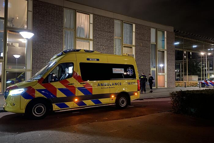 Persoon gewond na steekincident