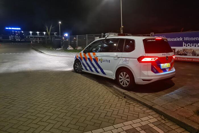 Brand in ondergrondse container