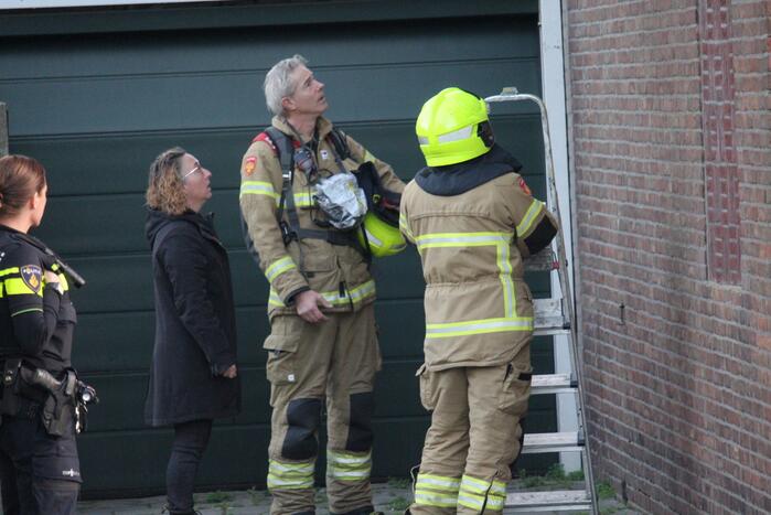 Schoorsteenbrand snel onder controle