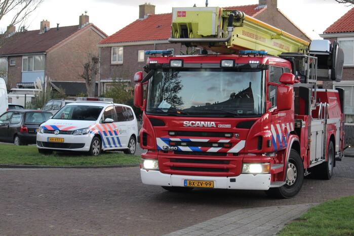 Schoorsteenbrand snel onder controle