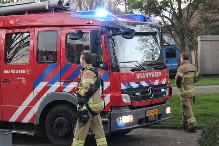 Schoorsteenbrand snel onder controle