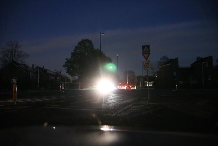 Stroomstoring ontregeld gebied