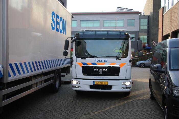 Politie valt pand binnen vanwege drugs lab