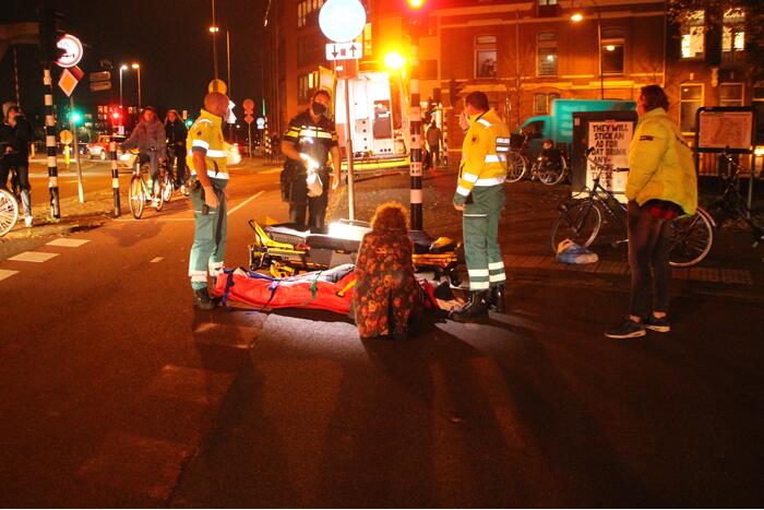 Fietser gewond na aanrijding